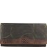  Hunter Portafoglio RFID in pelle 19 cm Variante khaki-brown
