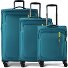  Nitestream 4 ruote Set di valigie 3 pezzi espandibile Variante teal-lime