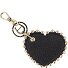  Fashion Portachiavi Pelle 7.5 cm Variante black