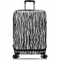 EZ Fashion 4 ruote Carrello M 66 cm con piega di espansione Variante zebra