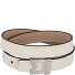 M Logo Bracciale Pelle 44 cm Variante ivory M Logo Bracciale Pelle 44 cm Variante ivory