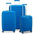  B-Flying Move 4 ruote Set di valigie 3 pezzi espandibile Variante blue cobalto