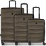  Edition 03 4 ruote Set di valigie 3 pezzi Variante chocolate-brown