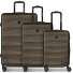  Edition 03 4 ruote Set di valigie 3 pezzi Variante chocolate-brown
