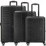  Sunset Hills 4 ruote Set di valigie 3 pezzi Variante black
