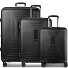  Essentials 14 4 ruote Set di valigie 3 pezzi espandibile Variante black metallic