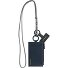  Prismix Custodia per carta di credito Protezione RFID Vera Pelle 6.5 cm Variante night blue
