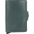  Twinwallet Portafoglio originale per carte di credito RFID in pelle 6,5 cm Variante green
