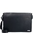 Messenger in pelle nappa nera 38 cm Variante black
