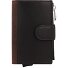  Bundenbach C-Four Custodia per carta di credito Protezione RFID Pelle 10 cm Variante darkbrown