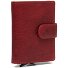  Prague Custodia per carta di credito Protezione RFID Pelle 7 cm Variante rot