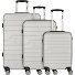  Seattle 4 ruote Set di valigie 3 pezzi Variante silber