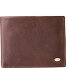  Chicago Portafoglio Protezione RFID Pelle 12 cm Variante braun