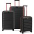  B-Flying Move 4 ruote Set di valigie 3 pezzi espandibile Variante nero fumo