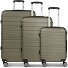 Seattle 4 ruote Set di valigie 3 pezzi Variante dark-olive Seattle 4 ruote Set di valigie 3 pezzi Variante dark-olive