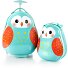 Set di trolley per bambini 2 pezzi. Variante owl Set di trolley per bambini 2 pezzi. Variante owl