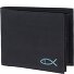  New Cryptan Portafoglio Protezione RFID 12 cm Variante schwarz-freedom fish cyan