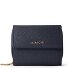  Portafoglio Bologna in pelle con zip 12 cm Variante navy