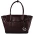  Borsa shopper Vera Pelle 52 cm Variante black cherry