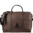 Urban Poets Atlas Borsa da viaggio Weekender Pelle 65 cm Variante stone grey