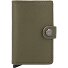  Miniwallet Custodia per carta di credito Protezione RFID Vera Pelle 6.5 cm Variante kelp