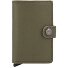 Miniwallet Crisple Custodia per carte di credito Portafoglio RFID in pelle 6,5 cm Variante kelp Miniwallet Crisple Custodia per carte di credito Portafoglio RFID in pelle 6,5 cm Variante kelp