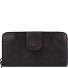  Anchor Love Portafoglio Protezione RFID Vera Pelle 19 cm Variante dark ash