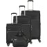 Miigo 4 Roll Suitcase Set 4pcs. Variante nachtschwarz Miigo 4 Roll Suitcase Set 4pcs. Variante nachtschwarz
