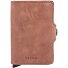  Twinwallet Porta carte di credito vintage RFID in pelle 6,5 cm Variante cognac-brown