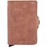  Twinwallet Porta carte di credito vintage RFID in pelle 6,5 cm Variante cognac-brown