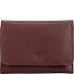  Arva Portafoglio Protezione RFID Vera Pelle 12 cm Variante wine