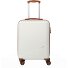 Bali 4 ruote Carrello della cabina S 55 cm Variante weiss-cognac Bali 4 ruote Carrello della cabina S 55 cm Variante weiss-cognac