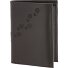  Leather Portafoglio Protezione RFID Vera Pelle 10 cm Variante braun-footsteps 2.0